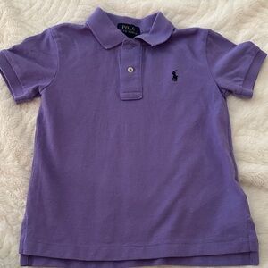 Polo by Ralph Lauren Purple Mesh Polo Shirt